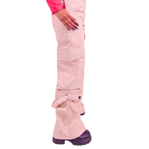 Beige Cargo Pants