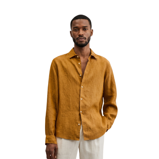 Mustard Linen shirt