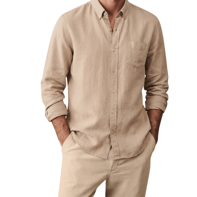 Desert Sand Linen Shirt